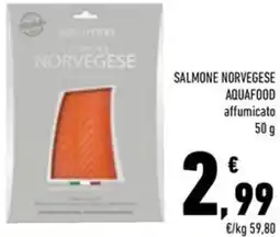 Conad Salmone norvegese AQUAFOOD offerta
