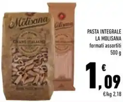 Conad Pasta integrale LA MOLISANA offerta