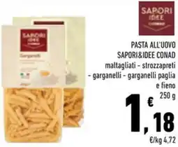 Conad Pasta all'uovo SAPORI&IDEE CONAD offerta