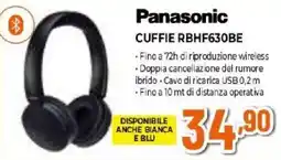 Expert Panasonic CUFFIE RBHF630BE offerta