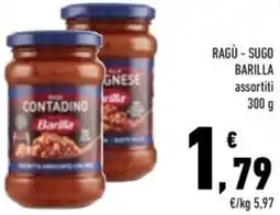 Conad Ragu - sugo BARILLA offerta