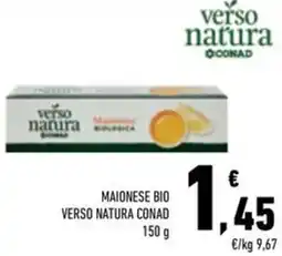 Conad Maionese bio VERSO NATURA CONAD offerta