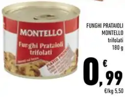 Conad Funghi prataioli MONTELLO offerta