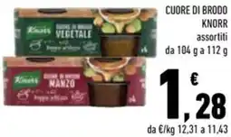 Conad Cuore di brodo KNORR offerta