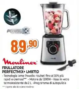 Expert Moulinex FRULLATORE PERFECTMIX+ LM871D offerta
