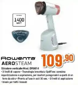 Expert Rowenta aerosteam Stiratore verticale Mod. DR9814 offerta
