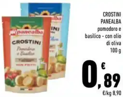 Conad Crostini PANEALBA offerta