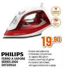 Expert PHILIPS FERRO A VAPORE SERIES 2000 DST201040 offerta