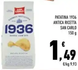 Conad Patatina 1936 antica ricetta SAN CARLO offerta