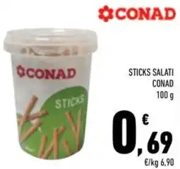 Conad Sticks salati CONAD offerta
