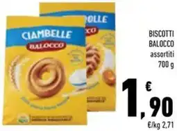 Conad Biscotti BALOCCO offerta