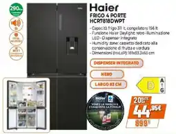 Expert Haier FRIGO 4 PORTE HCR7818DWPT offerta