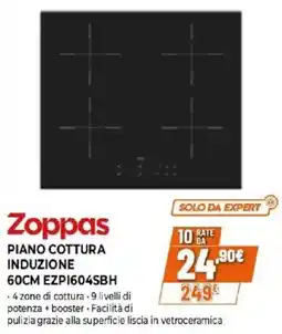 Expert Zoppas PIANO COTTURA INDUZIONE EZP1604SBH offerta