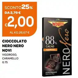 Ekom Cioccolato nero nero novi vigoroso, caramello offerta
