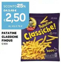 Ekom Patatine classiche FINDUS offerta