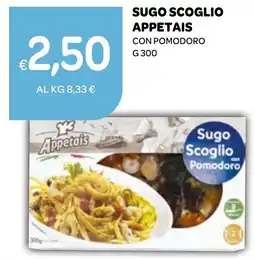Ekom Sugo scoglio appetais con pomodoro offerta