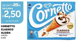 Ekom Cornetto classico algida offerta