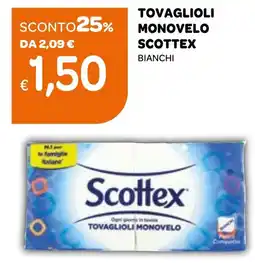 Ekom Tovaglioli monovelo scottex bianchi offerta