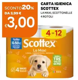 Ekom Carta igienica scottex la maxi, scottonelle offerta