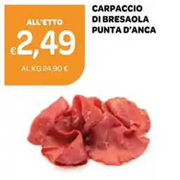 Ekom Carpaccio di bresaola punta d'anca offerta