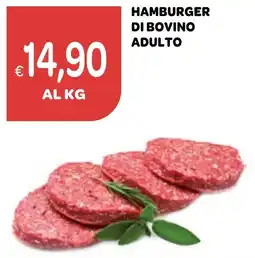 Ekom Hamburger di bovino adulto offerta