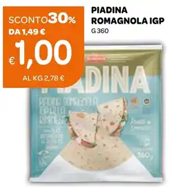 Ekom Piadina romagnola igp offerta