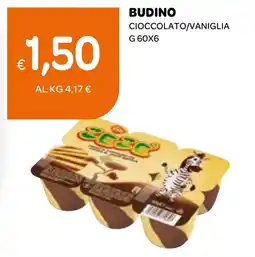 Ekom Budino cioccolato/vaniglia offerta