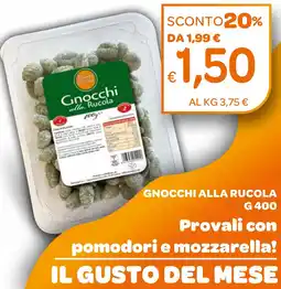Ekom Gnocchi alla rucola offerta