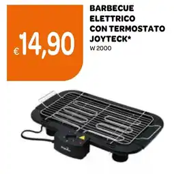 Ekom Barbecue elettrico con termostato joyteck W 2000 offerta