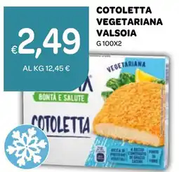 Ekom Cotoletta vegetariana VALSOIA offerta