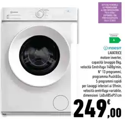 Conad Superstore Indesit Lavatrice offerta
