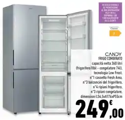 Conad Superstore Candy frigo combinato offerta