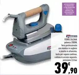 Conad Superstore Termozeta ferro caldaia offerta