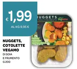 Ekom Nuggets, cotolette vegamo di soia e frumento offerta