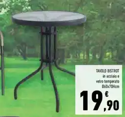 Conad Superstore Tavolo bistrot offerta