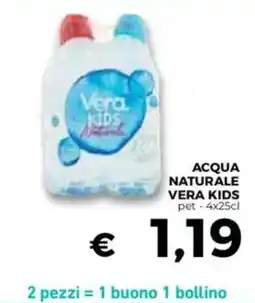 Conad Superstore Acqua naturale VERA KIDS offerta