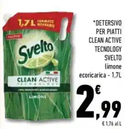 Conad Superstore Per piatti clean active tecnology SVELTO offerta