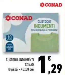 Conad Superstore Custodia indumenti CONAD offerta
