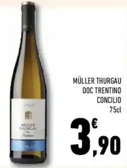 Conad Superstore Müller thurgau doc trentino CONCILIO offerta