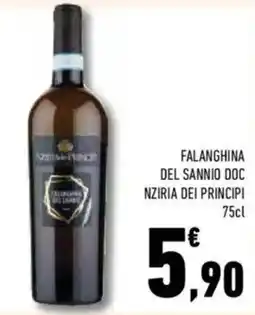 Conad Superstore Falanghina del sannio doc NZIRIA DEI PRINCIPI offerta