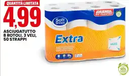 Eurospin Soft dream asciugatutto offerta