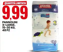 Eurospin Hellobaby pannolini x-large offerta