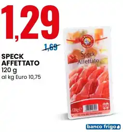 Eurospin La bottega del gusto speck affettato offerta