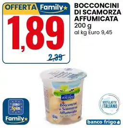 Eurospin Bocconcini di scamorza affumicata offerta