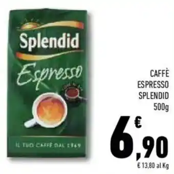 Conad Superstore Caffè espresso SPLENDID offerta