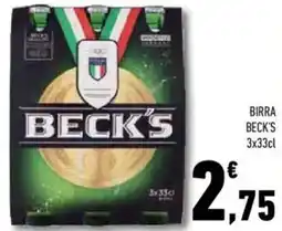 Conad Superstore Birra BECK'S offerta
