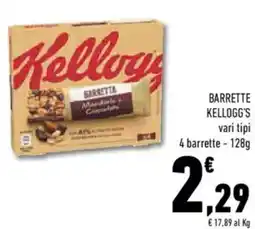 Conad Superstore Barrette KELLOGG'S offerta