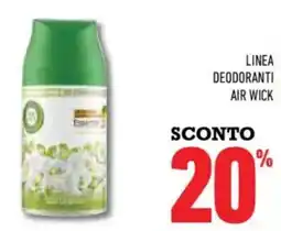 Conad Superstore Linea deodoranti AIR WICK offerta