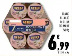 Conad Superstore Tonno all'olio di oliva RIO MARE offerta