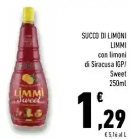 Conad Superstore Succo di limoni LIMMI offerta